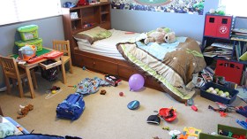 أطفالي فوضويون… وزوجي غاضب