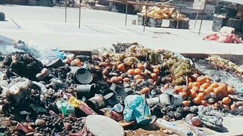 السوق تتحوّل إلى مفرغة عمومية وتهّدد الصحة بالمغير