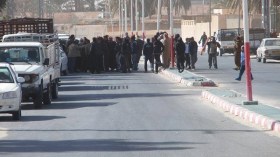 مسيرة احتجاجية عقب الإعتداء على مدير للحملة بالوادي