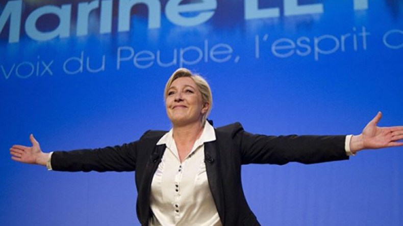 لوبان تعد الفرنسيين بالحرية في بداية حملتها الانتخابية