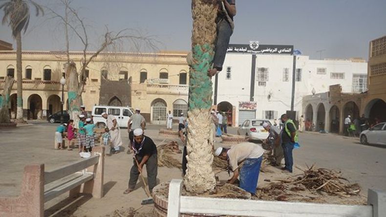 إزالة 1550 متر مكعب من النفايات في أكبر حملة نظافة بالنزلة