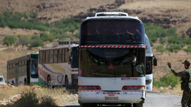 إجلاء سرايا أهل الشام من لبنان نحو سوريا