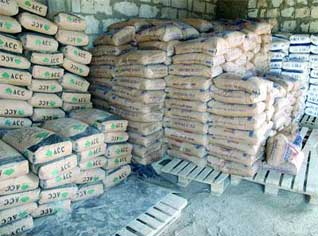 Le prix du ciment importé s’effondre