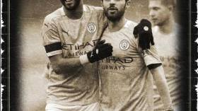 هكذا هنأ محرز زميله سيلفا بعد توقيعه لثنائية