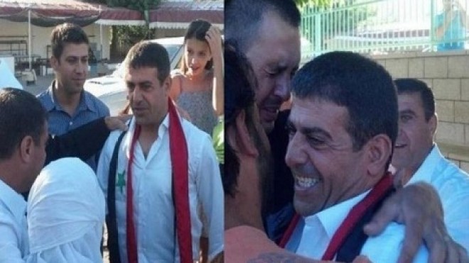 إسرائيل تطلق سراح عميد الأسرى السوريين