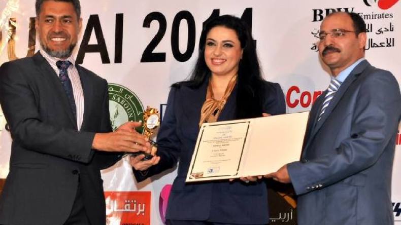 الإعلامية نشوة الروينى تفتك لقب المرأة الفارسة