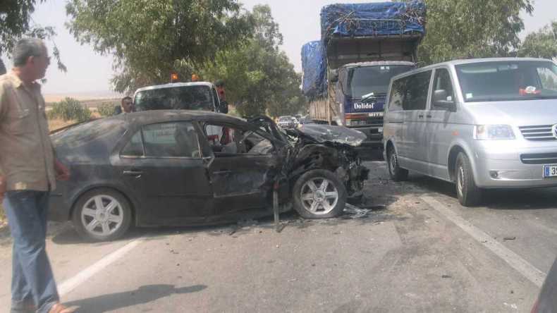 باتنة: 4 قتلى وجرح فتاة في مجزرة مرورية
