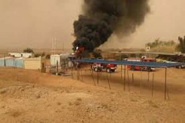 Un gigantesque incendie à la base de vie d’Air Algérie à Hassi Messaoud