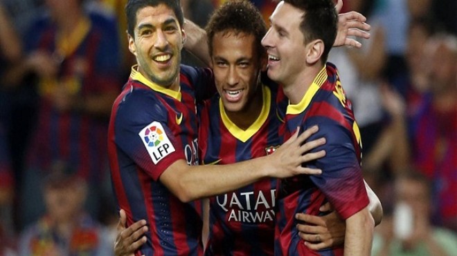 ميسي – نايمار – سواريز: تحدي المائة هدف !