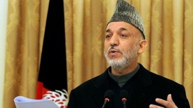 كرزاي في قطر للتفاوض مع طالبان