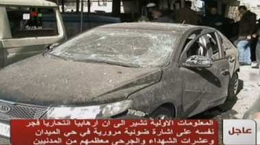 Syrie: un groupe islamiste revendique les attentats de Damas et d'Alep