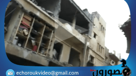 آثار القصف المصري على مدينة درنة الليبية