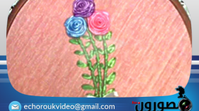 كيفية طرز ورود جميلة على القماش