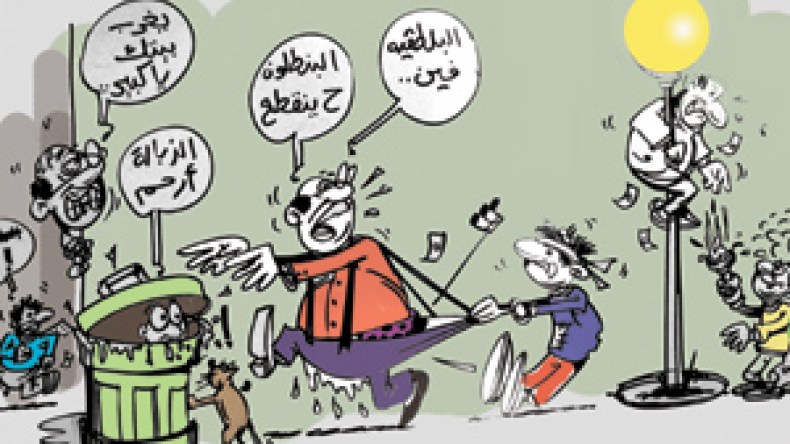 المصريون يطاردون‭ ‬وزراء‭ ‬مبارك‭ ‬في‭ ‬الشوارع