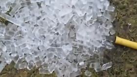 روسيا : الماء يتجمد فور خروجه من الخرطوم