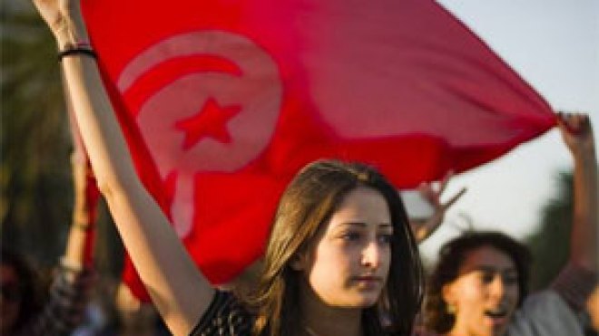 مسيرة‭ ‬أمام‭ ‬المجلس‭ ‬التأسيسي‭ ‬تحذر‭ ‬من‭ ‬أفغنة‭ ‬تونس