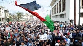 الأمن يجهض ثالث وقفة تضامنية مع غزة في العاصمة