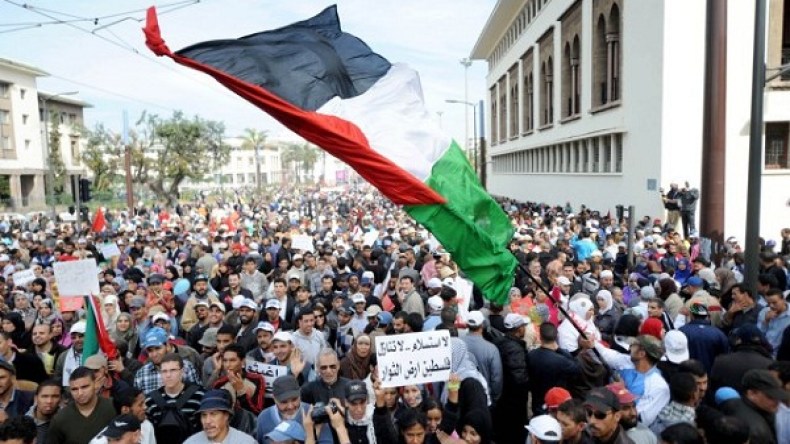 الأمن يجهض ثالث وقفة تضامنية مع غزة في العاصمة
