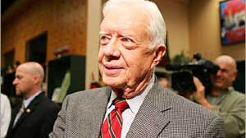 بعد تجاهله..الاحتلال يمنع كارتر من دخول غزة