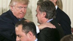 ترامب منزعج ويتوعد “ستيف” بسبب كتاب “نار وغضب”