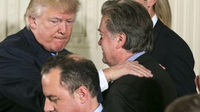 ترامب منزعج ويتوعد “ستيف” بسبب كتاب “نار وغضب”