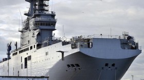 روسيا ترسل أضخم سفينة حربية إلى سوريا