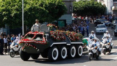 A one hour Funeral Procession ends 13 years of rule, 20 years of Isolation