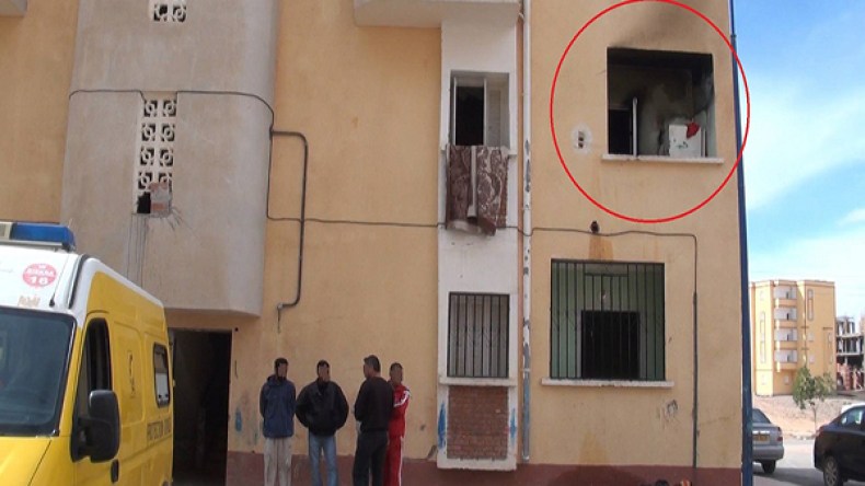 تفحّم طفلين داخل شرفة منزل بأولاد جلال في بسكرة