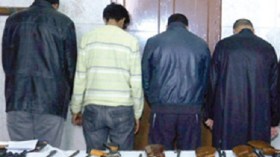 القبض على أربعة متاجرين بالأسلحة في تبسة