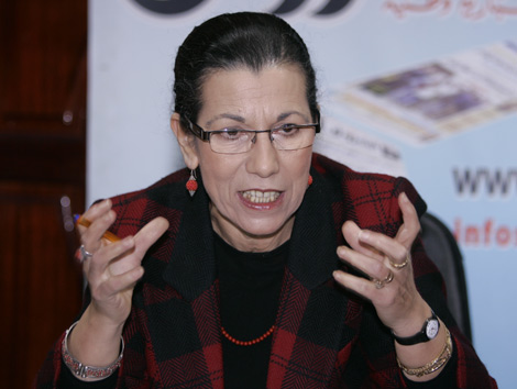 PT Leader Louiza Hanoune received by Army Chief of Staff General Ahmed Gaid Salah