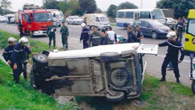 ثلاثة قتلى في حادث مرور بعين الدفلى