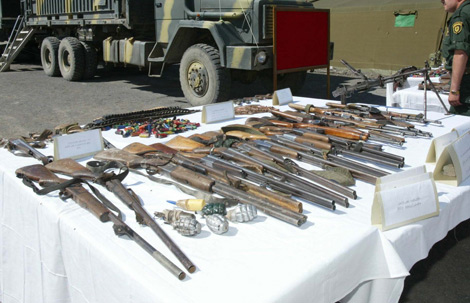 Adrar: saisie d’arme, arrestation de deux terroristes