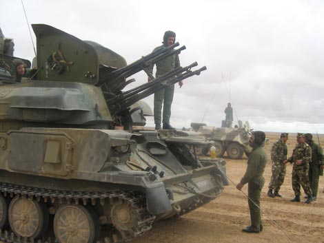 Armed Forces Foil an Attempt to Smuggle Explosives from Libya