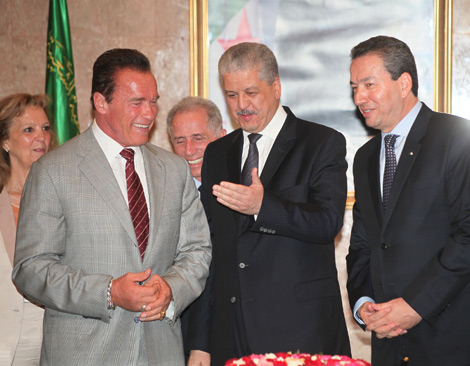Schwarzenegger Opening Algeria Office For his NGO