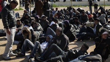 Espagne:Des harraga algériens entament un sit-in ouvert