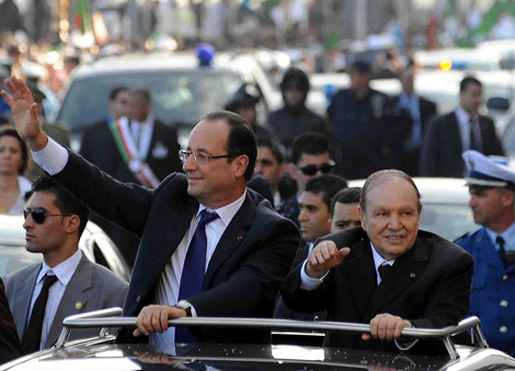 Bouteflika to Hollande: “You’re fighting Jihadists in Sahel and arming them in Syria”