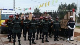 احتجاج 1200 عون حماية مدنية مفصول نهاية مارس