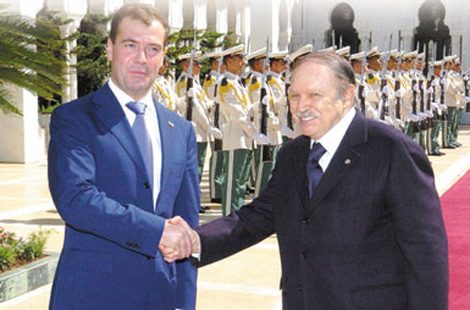 Did Algeria-Russia relationships enter the tunnel stage?