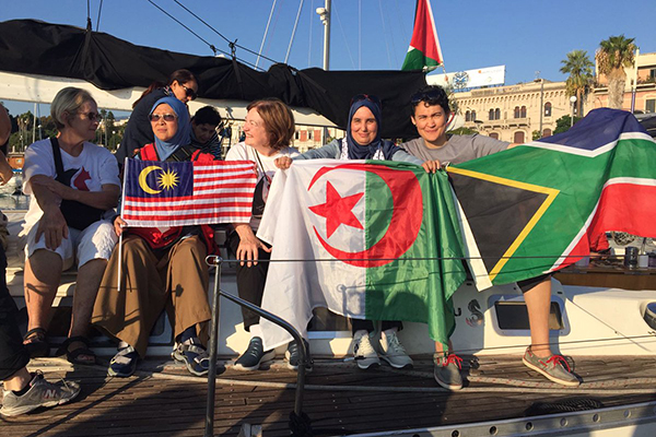 Le Bateau des Femmes pour Gaza arrêté par les sionistes