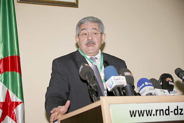 Ouyahia : « Je n’ai  pas d’ambitions présidentielles »