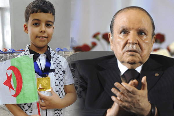 Bouteflika à l'enfant Djeloud:”Tu es la fierté de l'Algérie entière”