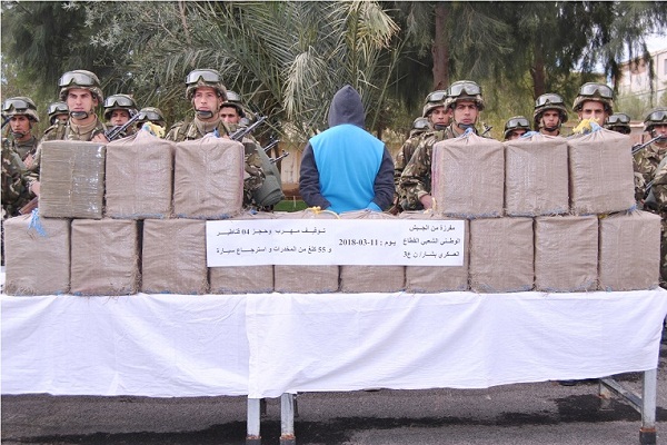 Armed Forces Seize 669 Kilos Of Moroccan Smuggled Drugs Southern, Western Algeria