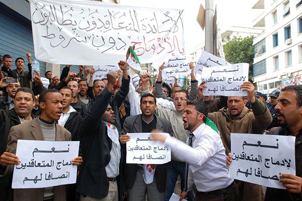 Les contractuels menacent d’investir les rues