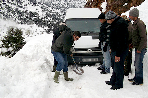 Neige et pluies torrentielles à travers 24 wilayas