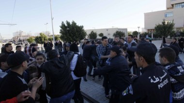 Baccalaureate candidates protest in Algeria