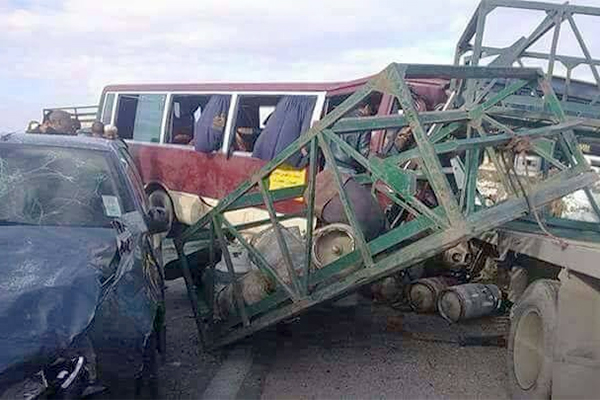 Tiaret : 8 morts et 25 blessés dans un accident de la circulation