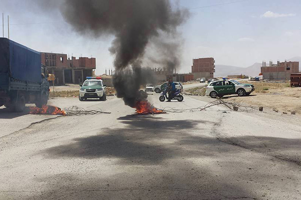 Aïn Fekroun: échauffourées entre la police et les protestataires