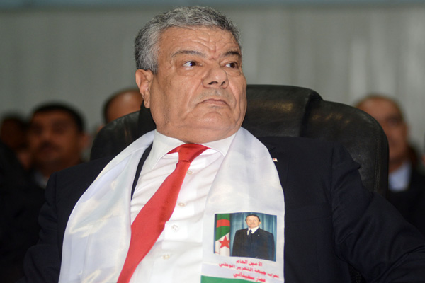 Saâdani: “Bouteflika a déposé dans le dossier de sa candidature un certificat médical attestant qu'il est en bonne santé”