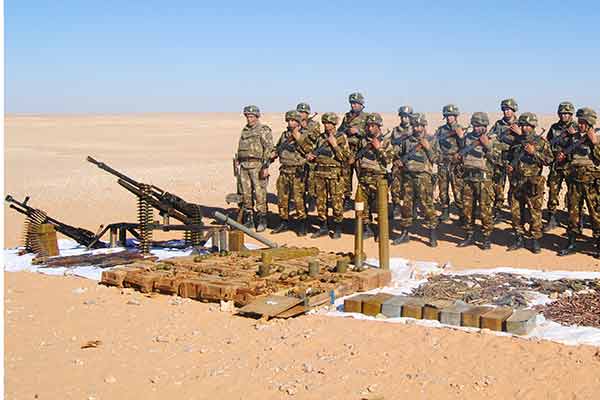 Adrar : Saisie de munition de guerre