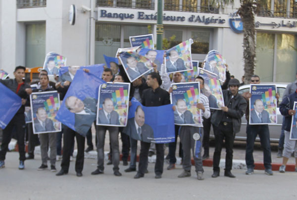 Ali Benflis supporters disrupt smooth running of Bouteflika’s electoral campaign